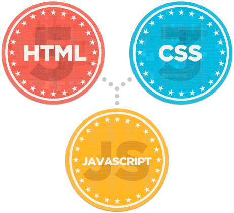  the big 3 , html css and javascript